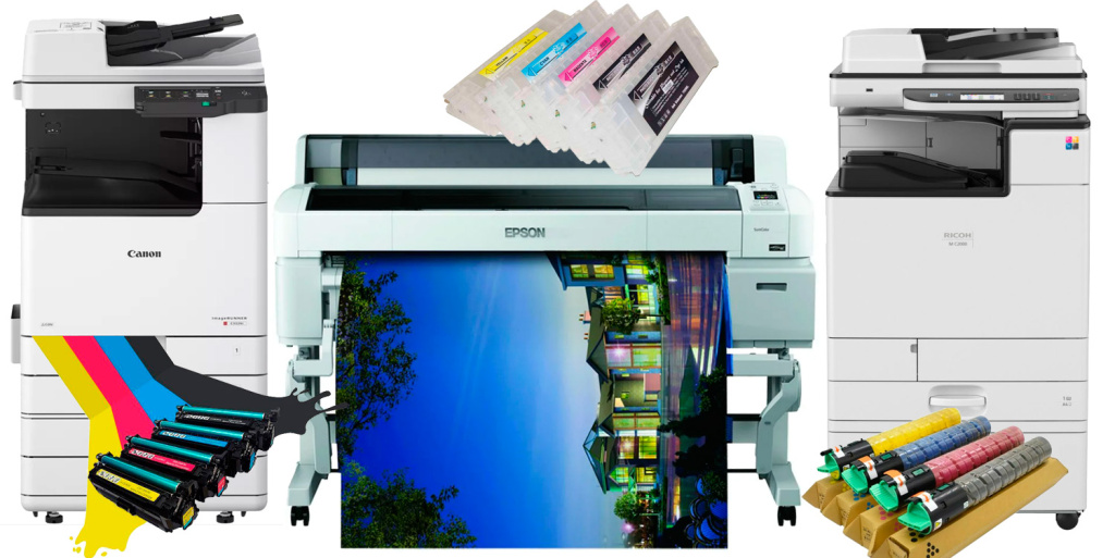 Производительные цветные печатающие устройства, завозимые в Россию через параллельный импорт компанией ГИГАНТ
